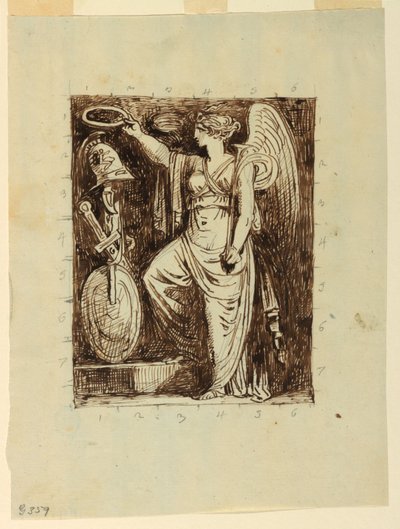 Tegning av Felice Giani