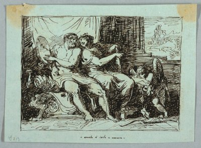 Hercules og Iole av Felice Giani