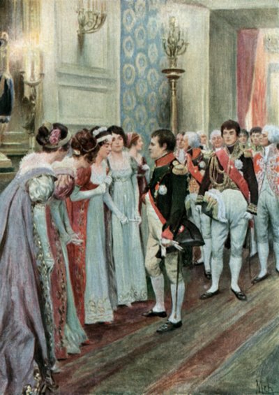 En mottakelse på Tuileriene av Felicien baron de Myrbach Rheinfeld