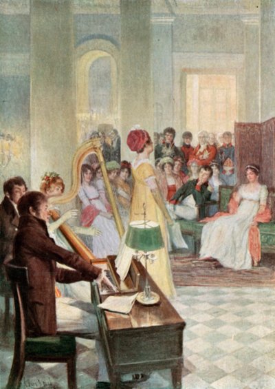 En soaré på Malmaison av Felicien baron de Myrbach Rheinfeld