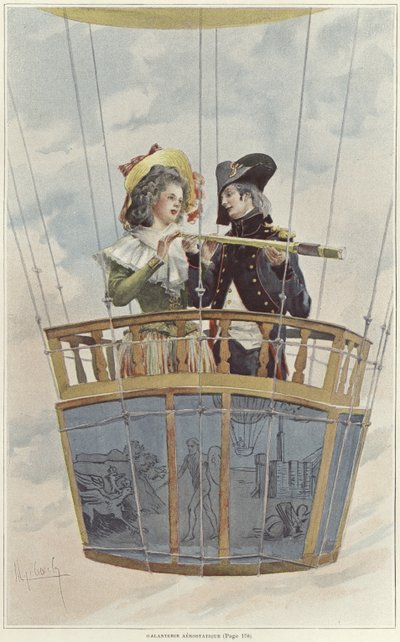 Luftfartsgalanteri av Felicien baron de Myrbach Rheinfeld
