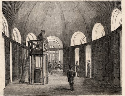 Paris - Petite Roquette fengsel (fengsel for kvinner og ungdom) - av Felix (after) Thorigny