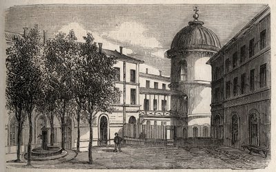 Paris - Prison de la Petite Roquette (prison for women and adolescents) - av Felix (after) Thorigny