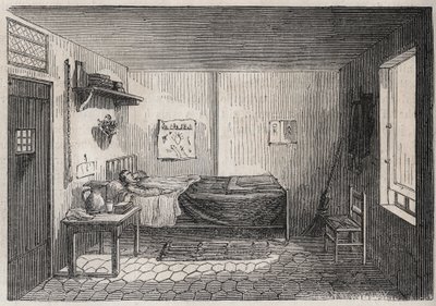 Paris - Prison de la Petite Roquette (prison for women and adolescents) - av Felix (after) Thorigny