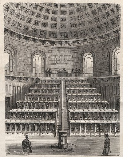Paris - Petite Roquette fengsel (fengsel for kvinner og ungdom) - av Felix (after) Thorigny