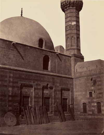 Es-Sahgir-moskeen i forstaden Meydan - Damaskus av Félix Bonfils