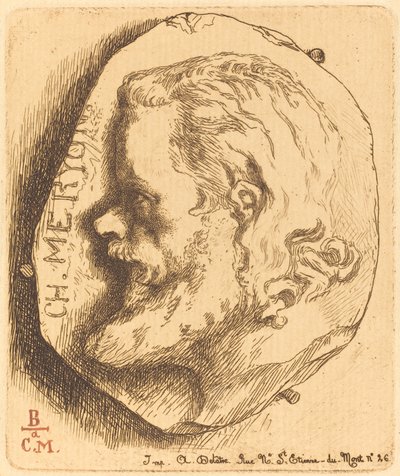 Charles Meryon av Felix Bracquemond