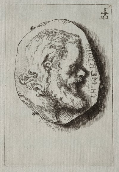 Charles Meryon, 1854. av Felix Bracquemond