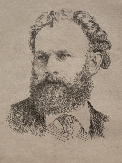 Edouard Manet, 1867. av Felix Bracquemond