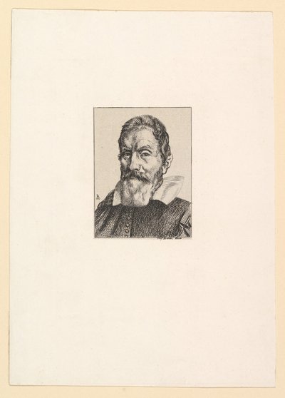 Galileo, 1862. av Felix Bracquemond