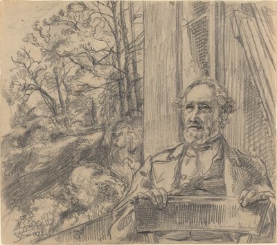 Jacob Meyer-Heine av Felix Bracquemond