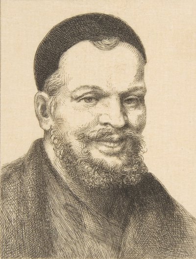 Portrett av Rabelais, 1868. av Felix Bracquemond