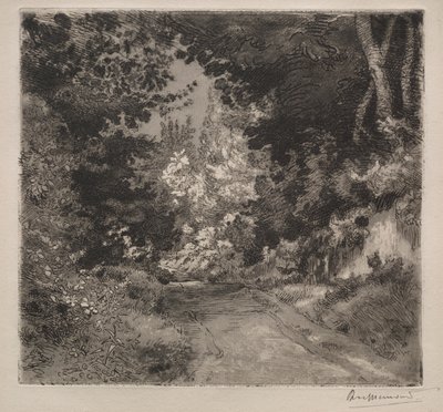 Veien til Sèvres av Felix Bracquemond