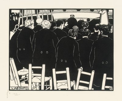 Absolution av Felix Edouard Vallotton