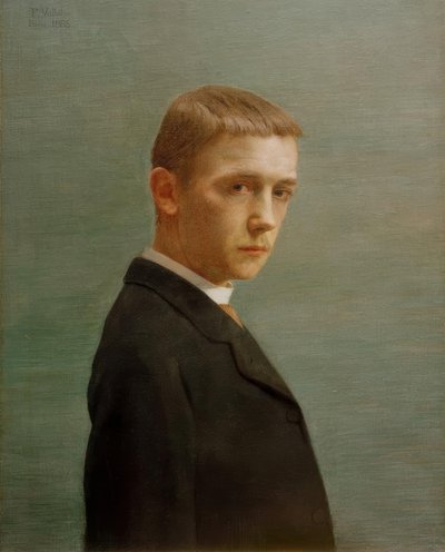 Selvportrett i en alder av tjue av Felix Edouard Vallotton