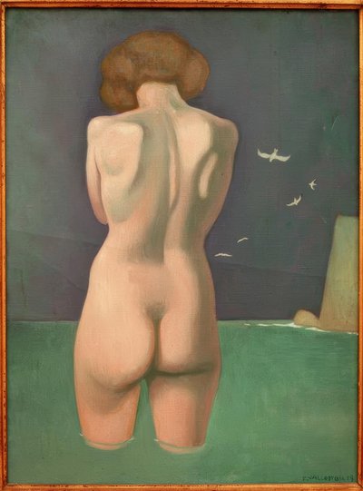 Bader med fugler av Felix Edouard Vallotton