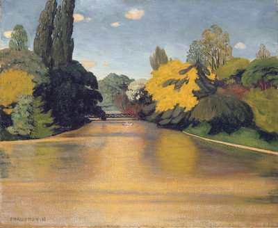 Bois de Boulogne, Las St. James, 1918 av Felix Edouard Vallotton