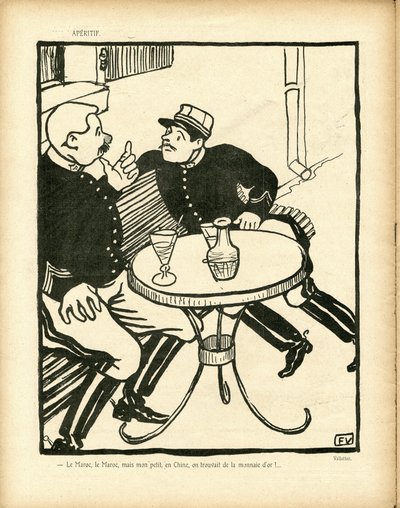 Illustrasjon av Felix dit Vallotton av Felix Edouard Vallotton