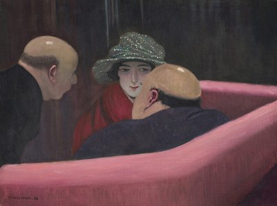 Den kyske Suzanne, 1922. av Felix Edouard Vallotton