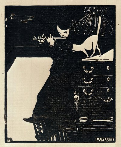 Fløyten av Felix Edouard Vallotton