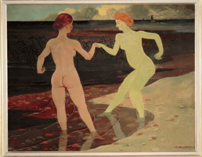 Elskerinnen og hushjelpen av Felix Edouard Vallotton
