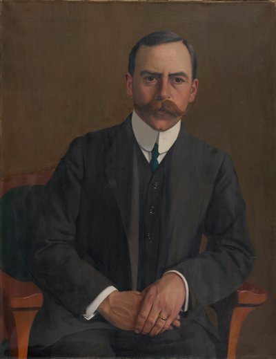 Doktor Arthur Hahnloser, 1909. av Felix Edouard Vallotton