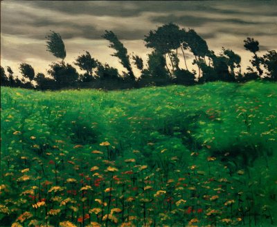 Det blomsterrike feltet av Felix Edouard Vallotton