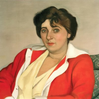 Den røde genseren av Felix Edouard Vallotton