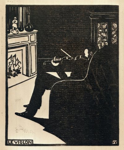 Fiolinen av Felix Edouard Vallotton