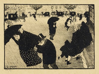 Paris Intense, 1893-94 av Felix Edouard Vallotton