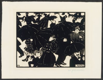 Regn av Felix Edouard Vallotton
