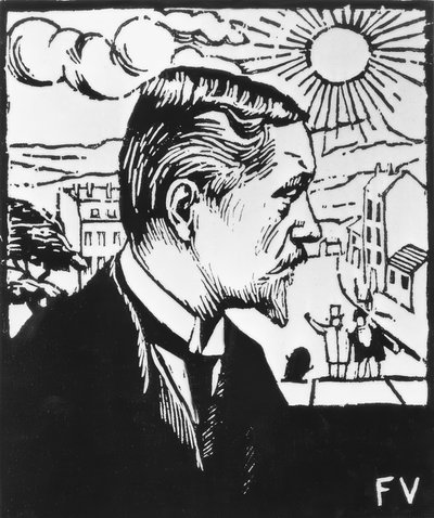 Selvportrett av Felix Edouard Vallotton