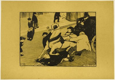 Ulykken av Felix Edouard Vallotton