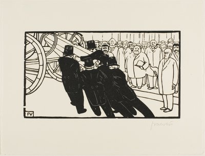 Kistebærerne av Felix Edouard Vallotton