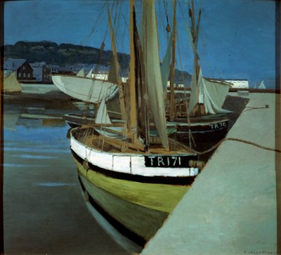 Havnen, 1901 av Felix Edouard Vallotton