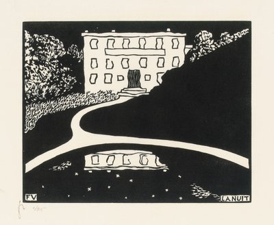 Natten av Felix Edouard Vallotton