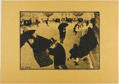 Dusjen av Felix Edouard Vallotton
