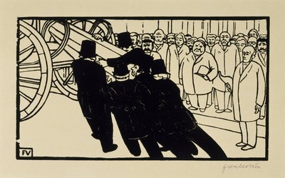 Undertakerne av Felix Edouard Vallotton