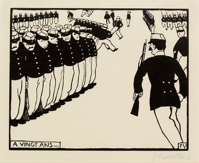Tjue år... av Felix Edouard Vallotton
