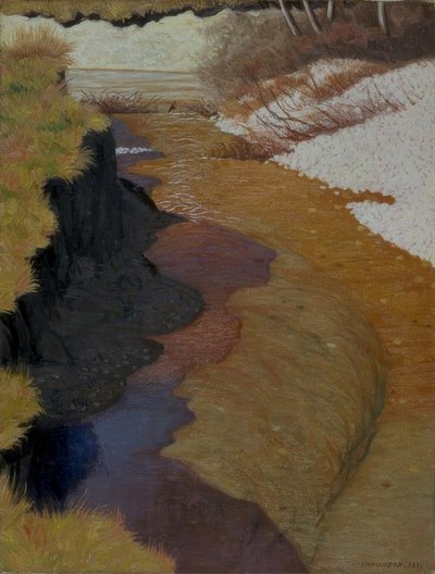 Utsikt over Cagne av Felix Edouard Vallotton