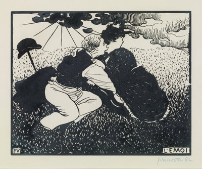 Emoi, 1894 av Felix Edouard Vallotton
