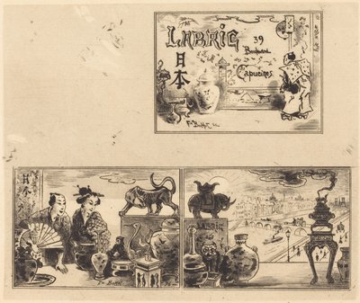 Labric adresse av Felix Hilaire Buhot