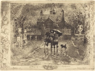 Country Neighbors Country Neighbors, 18791880. av Felix Hilaire Buhot