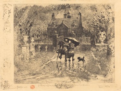 Country Neighbors Country Neighbors, 18791880. av Felix Hilaire Buhot