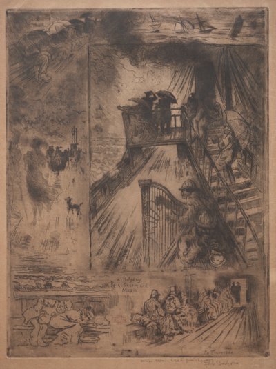 Krysset av Felix Hilaire Buhot