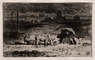 Eslene ved Cailles-høyden av Felix Hilaire Buhot
