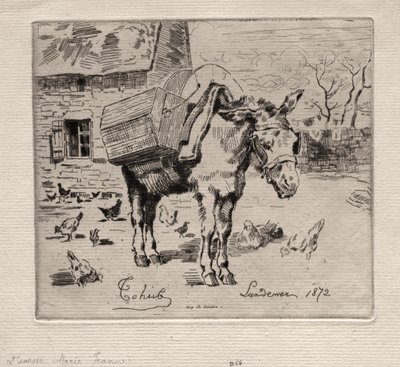 Muldyret, Marie-Jeanne av Felix Hilaire Buhot