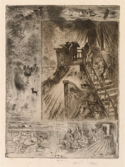 Passasjen av Felix Hilaire Buhot