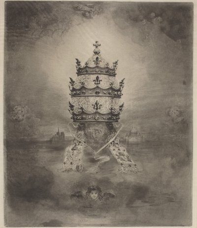 Tiaraen, 1888. av Felix Hilaire Buhot