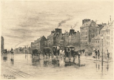 Vintermorgen på Quai de l